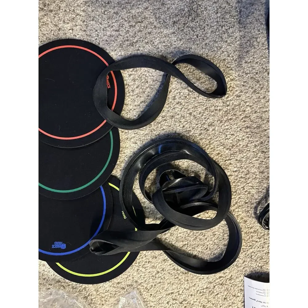 Rock Band Wired Drum Kit Accessory Blockhead Hit Kit Read Description